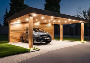 eclairage pour un carport