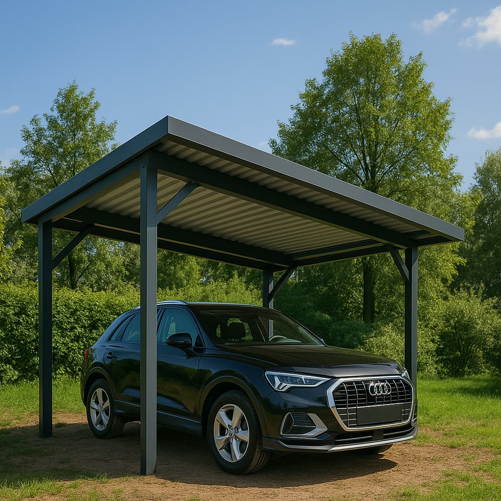 carport sans dalle béton